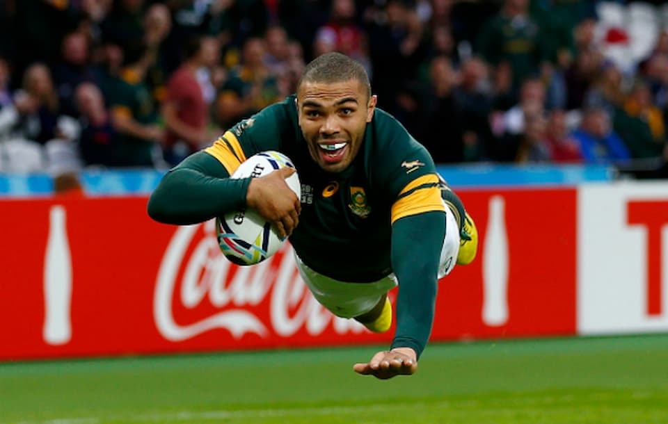 Bryan Habana Springbok won RWC 2007