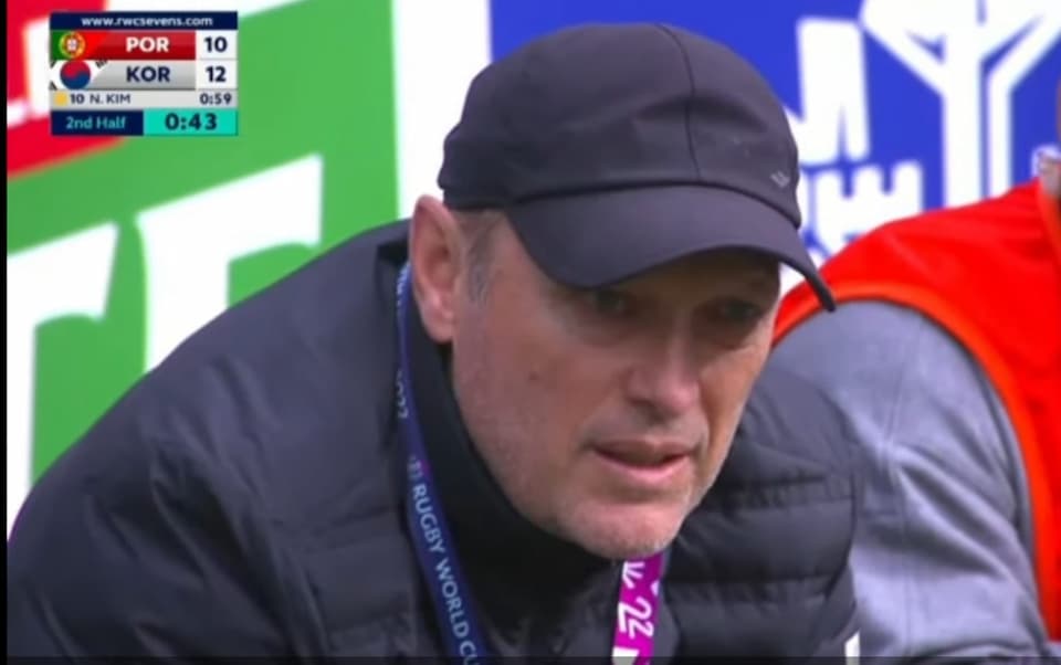 South Korean men’s Sevens Head Rugby Coach Charlie Louw