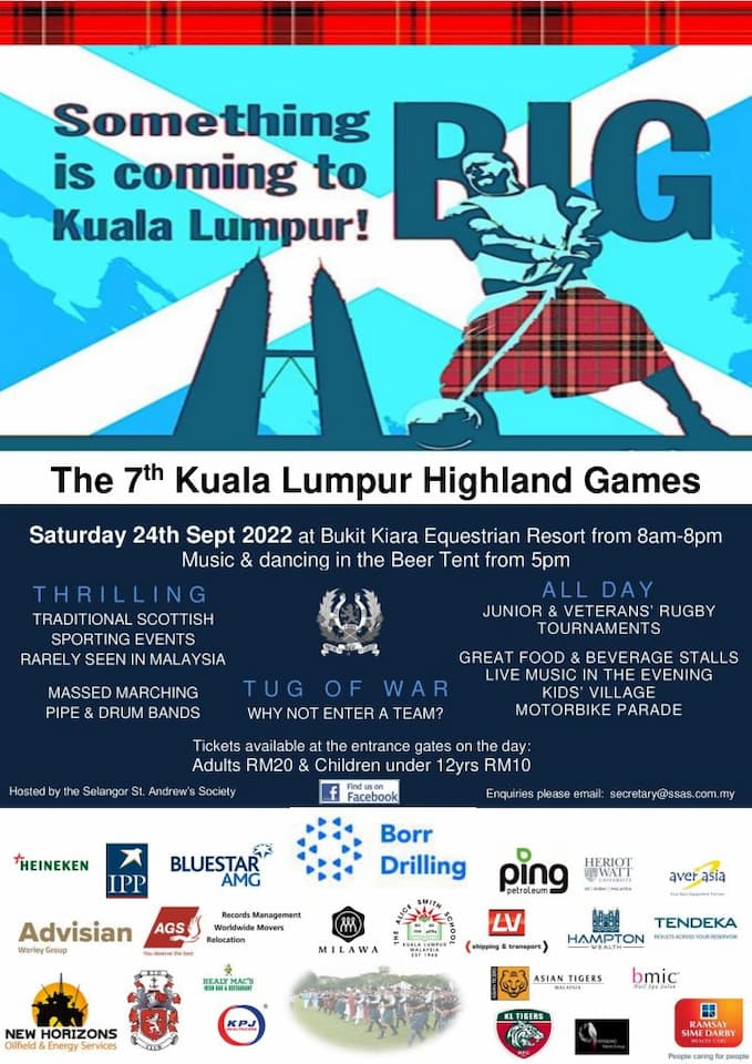 KL Highland Games 2022