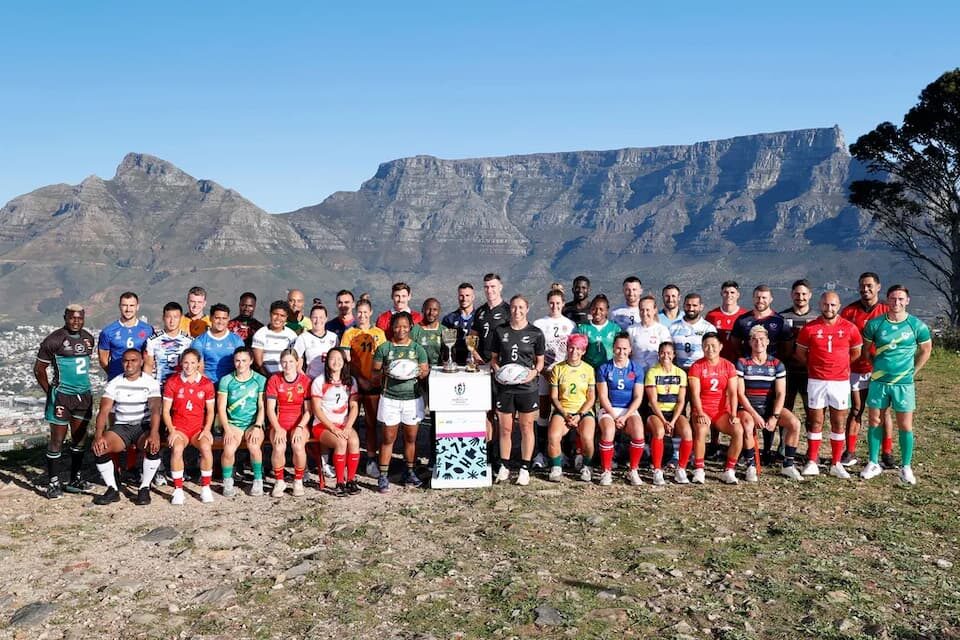 Rugby World Cup Sevens 2022 Captains photo