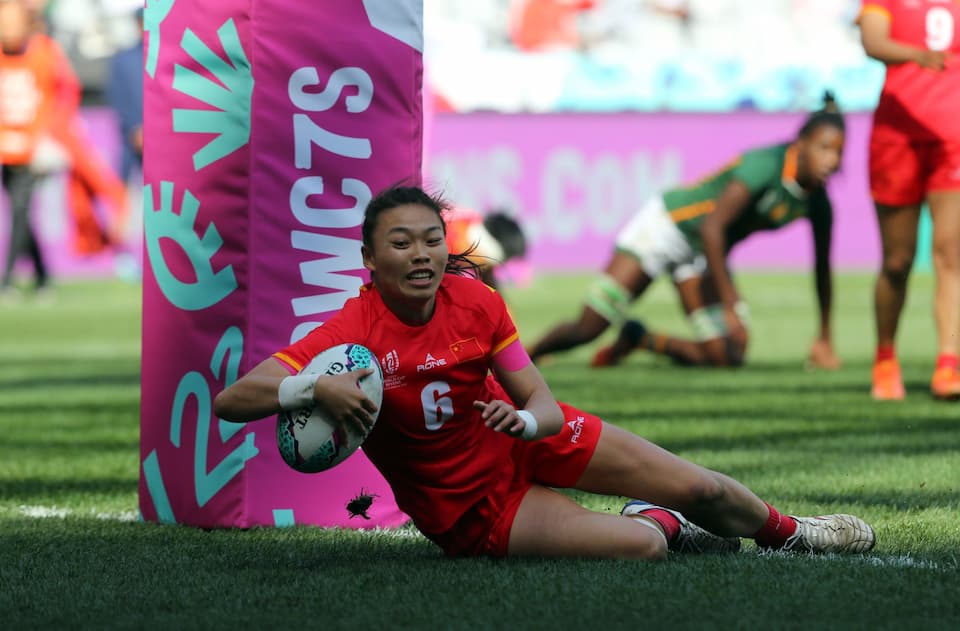 China Women 7s beat SA at RWC Sevens 2022