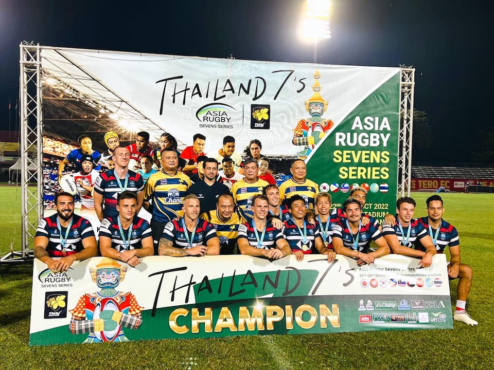 HK Men's Sevens Rugby Champions- ARSS 2022 Bangkok