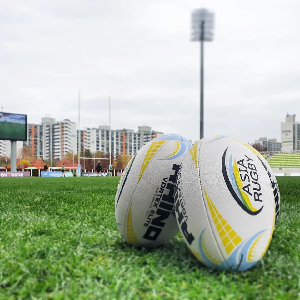 Incheon, South Korea. 04th June, 2022. Malaysia's Dinesvaran Al Krishnan is  tackled during the Asia Rugby Championship 2022 match between South Korea  and Malaysia at Namdong Asiad Rugby Stadium. South Korea beat