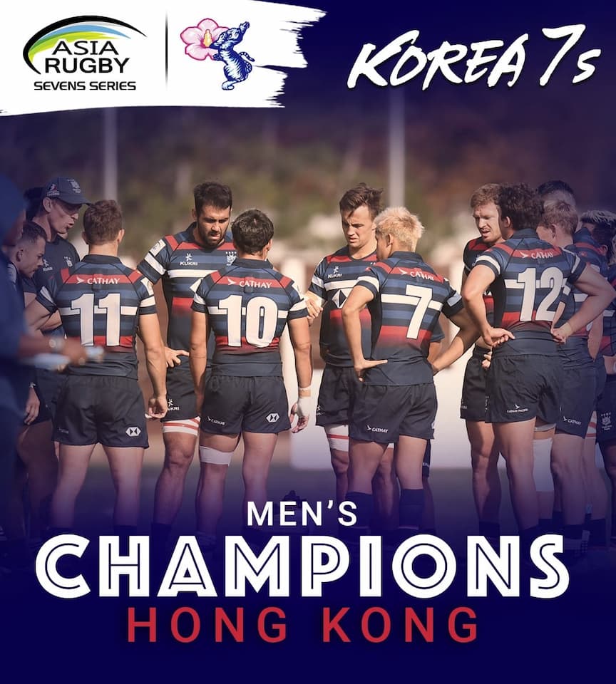 Men's Final Standings - Asia Rugby Sevens Series 2022 – Leg 2