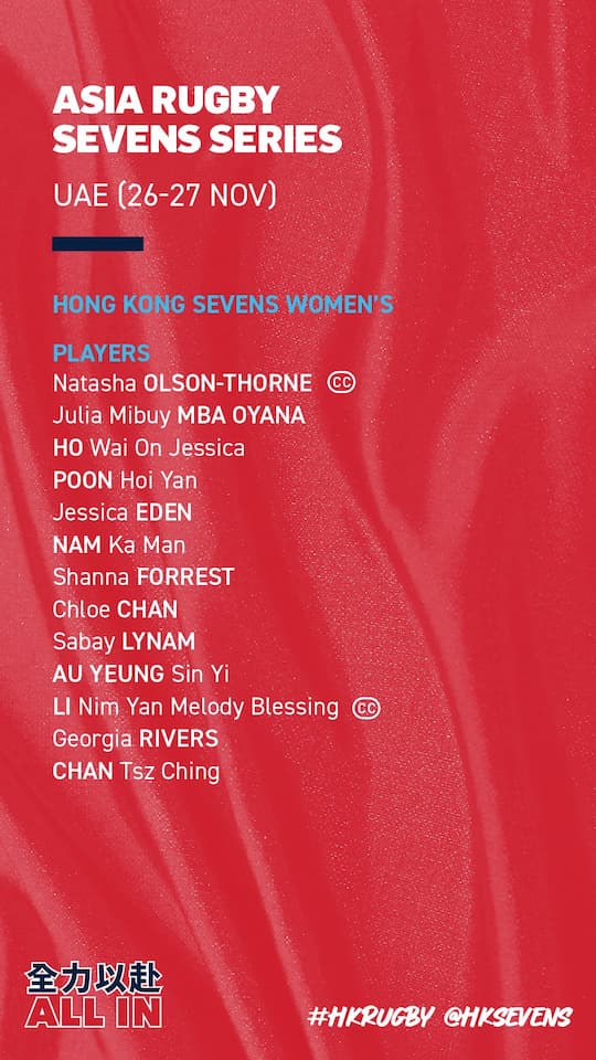 Hong Kong Women Sevens Rugby 2022 - Al Ain