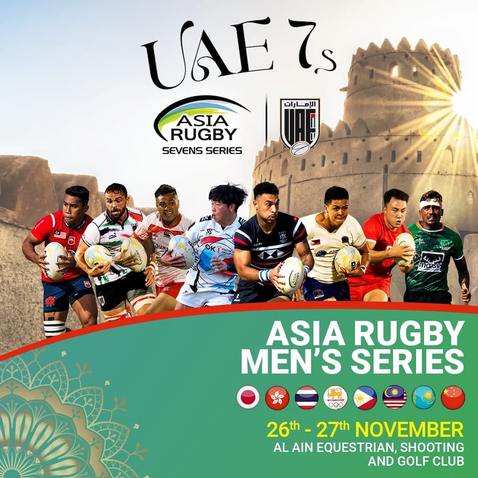 Asia Rugby Sevens Series 2022 Teams & Pools – Leg 3 Al Ain Men