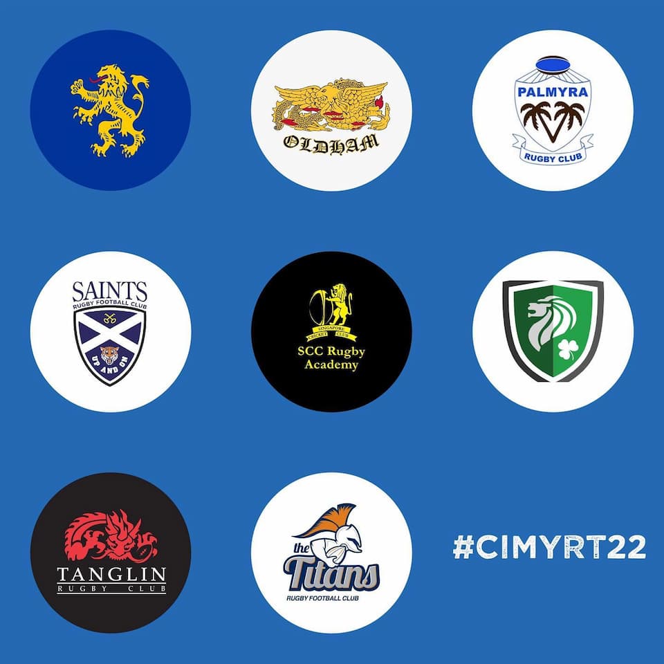 Centaurs International Mini & Youth Rugby Tournament 2022 Teams