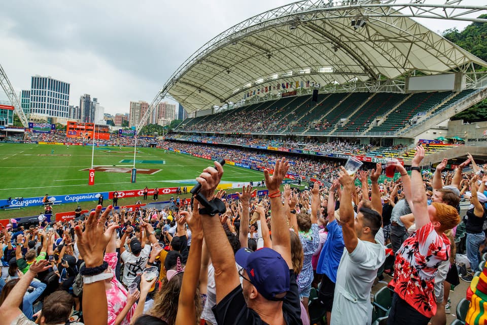 Cathay Pacific/HSBC Hong Kong Sevens 2022 Fans