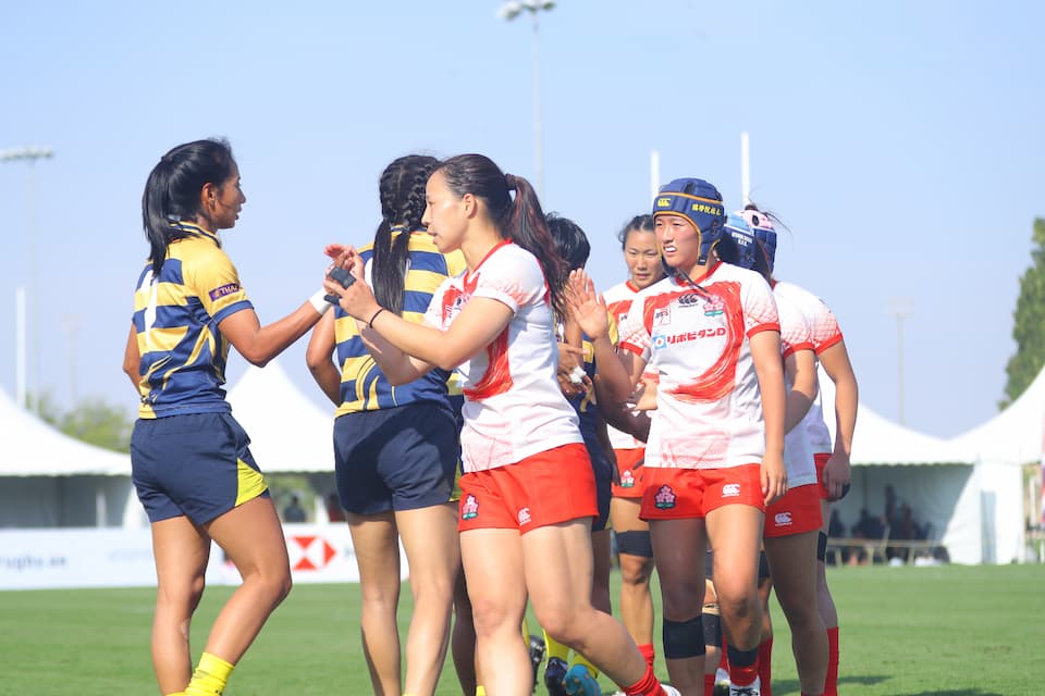 Japan and Thailand Asia Rugby Sevens Series 2022 Al Ain