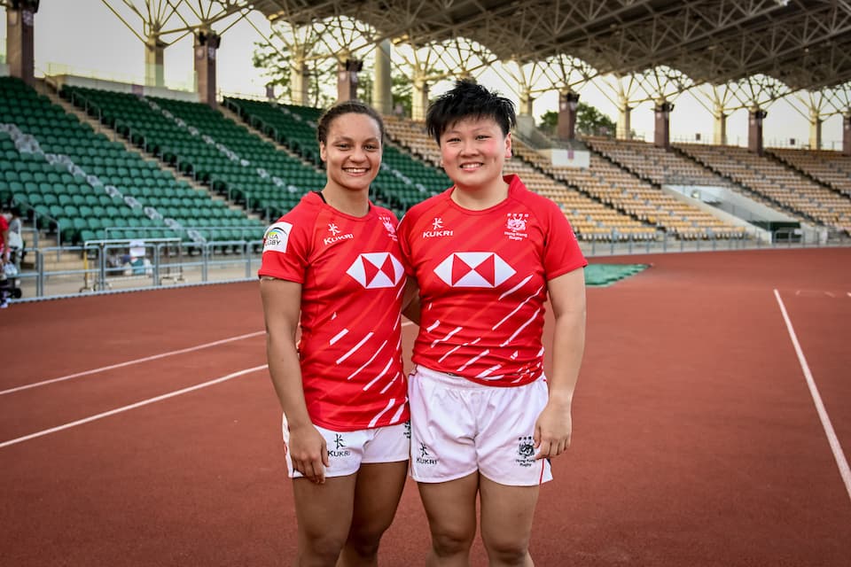 Natasha Olson-Thorne and Lee Ka-shun HK WXV 2022