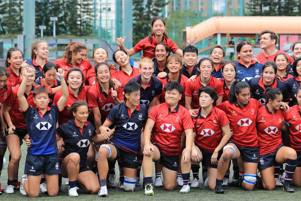 HK Women's XV Team December 2022