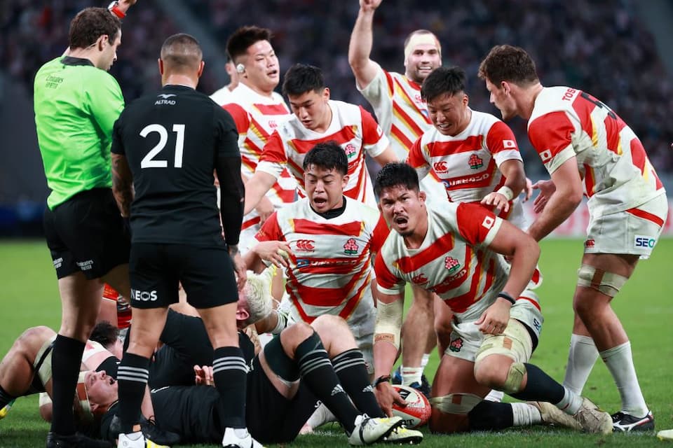 Japan play All Blacks in 2022