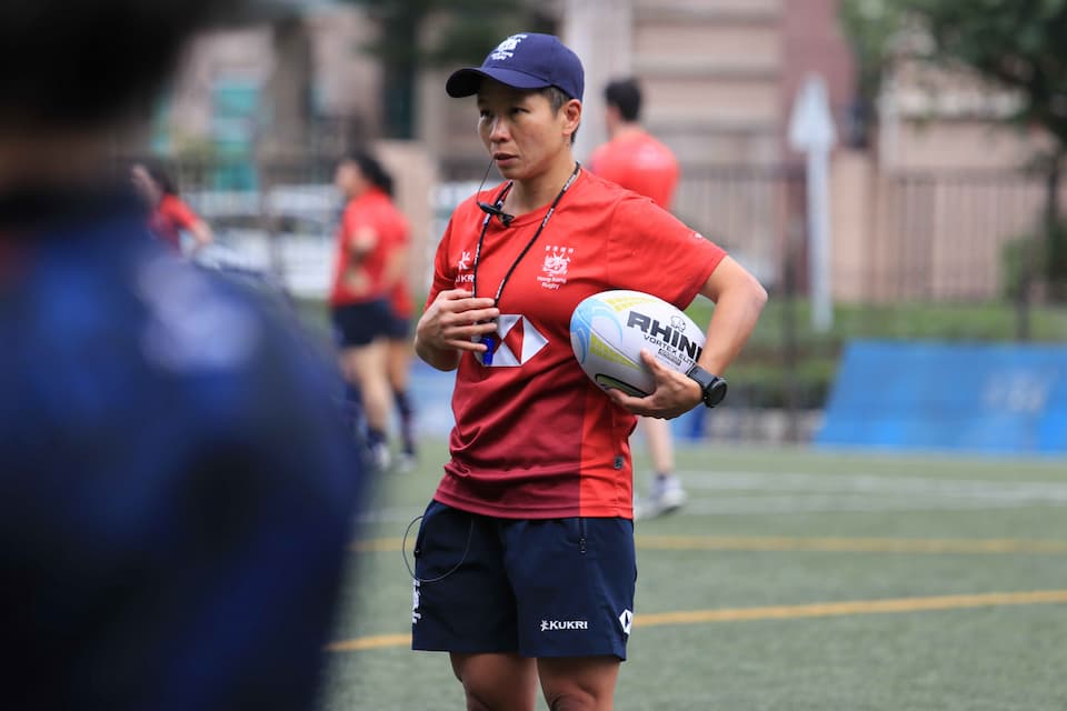 HK Head Coach Royce Chan Leong Sze Women XV 2022