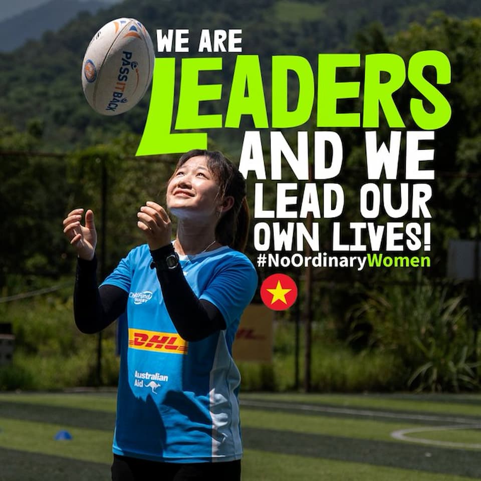 ChildFund Rugby - No Ordinary Women IWD 2023