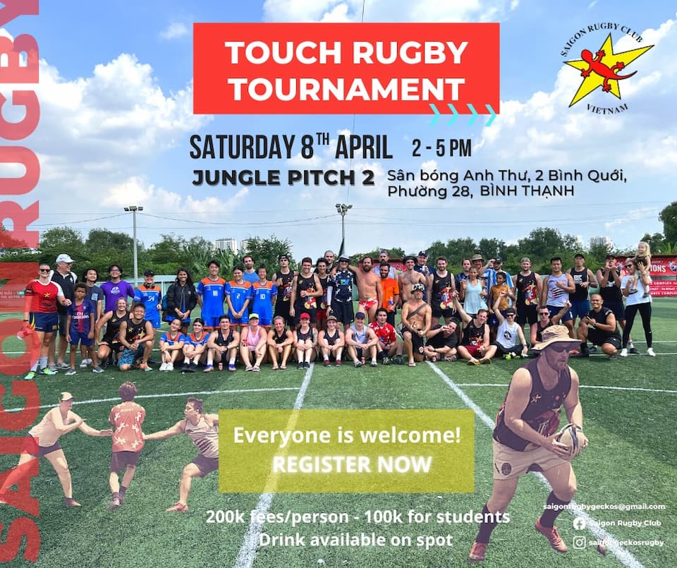 Saigon Geckos - Touch Rugby Tournament 2023