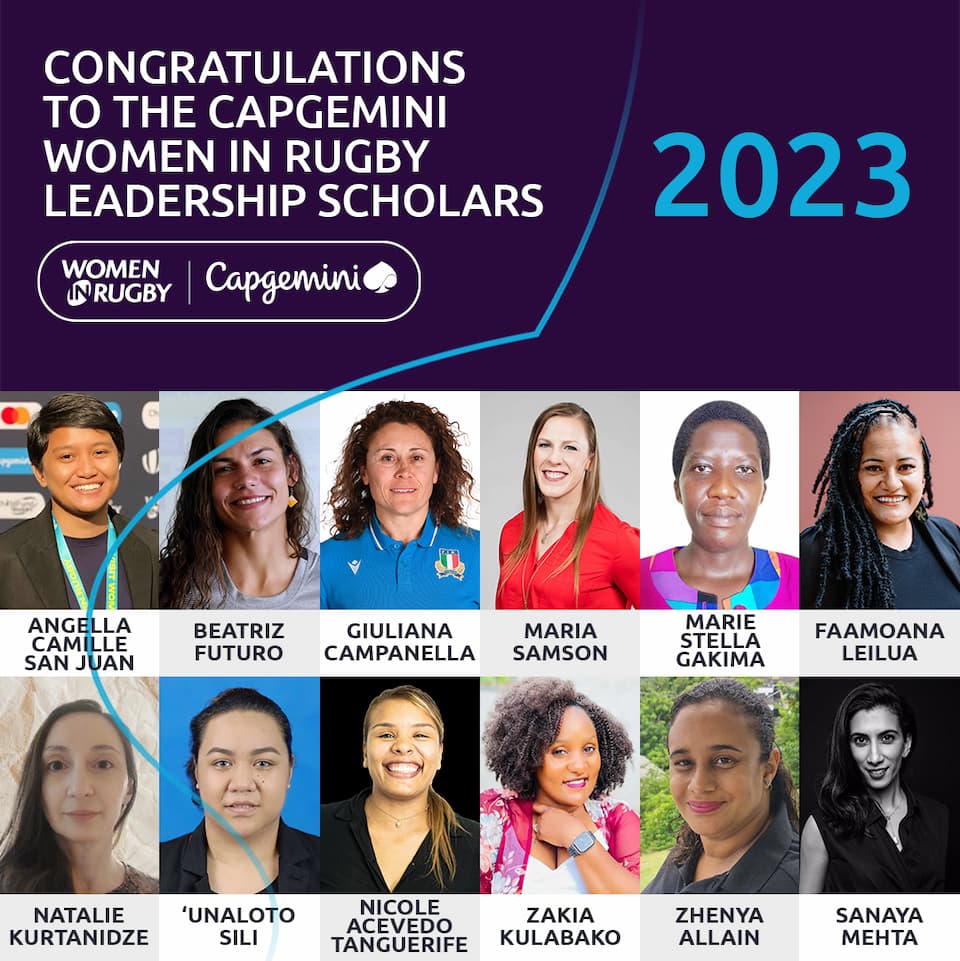 Capgemini Women in Rugby Leadership Programme 2023