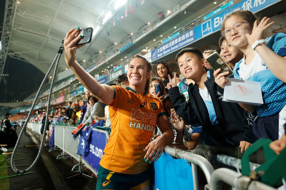 Charlotte Caslick, capitana de rugby 7 de Australia