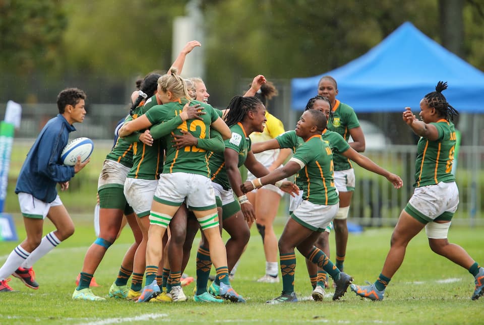 SA Women Rugby 7s Win first leg Challenger Series 2023