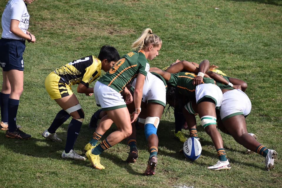South Africa and Thailand women - 7s rugby - Challenger Series 2023