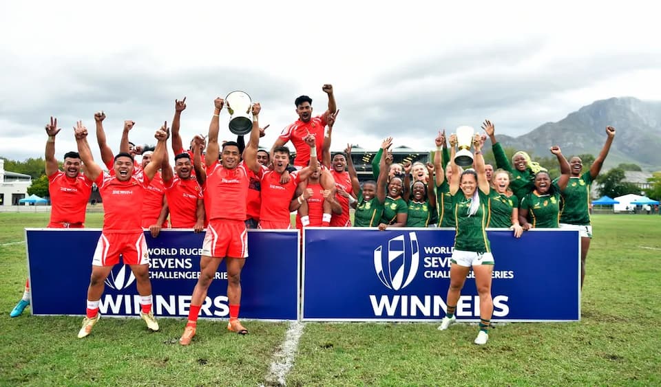 SA Women & Tonga Men Take First Spoils in Challenger 7s Series 2023