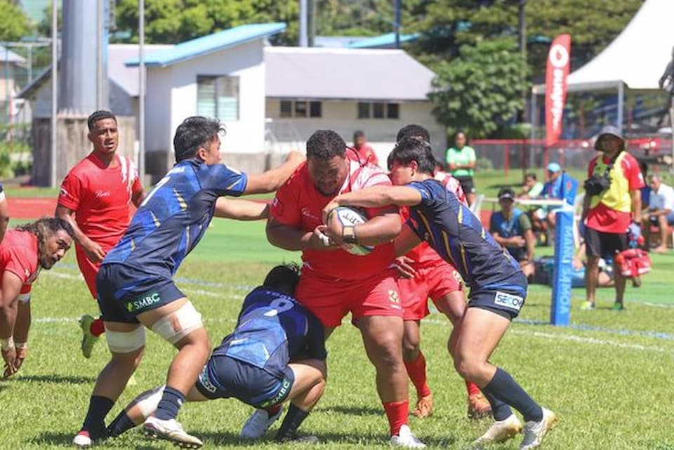 Junior Japan vs Tonga in World Rugby Pacific Challenger 2023