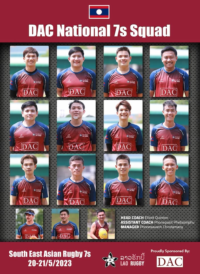 SEA 7s 2023 Leg 2 Laos Men Team 7s