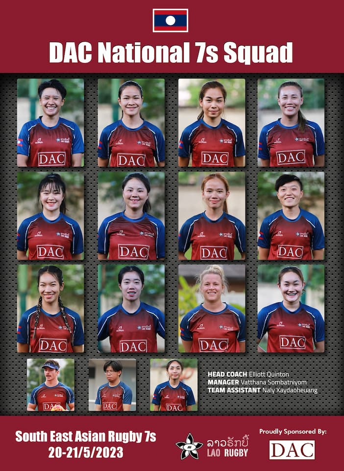 SEA 7s 2023 Leg 2 Laos Women Team 7s