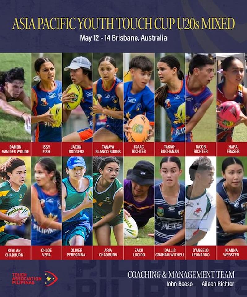 Touch Association Pilipinas - Mixed Under 20s - Asia Pacific Youth Touch Cup 2023
