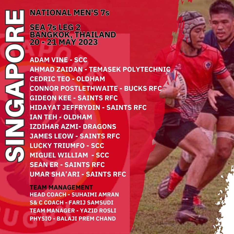 SEA 7s 2023 Leg 2 Singapore Men Team 7s