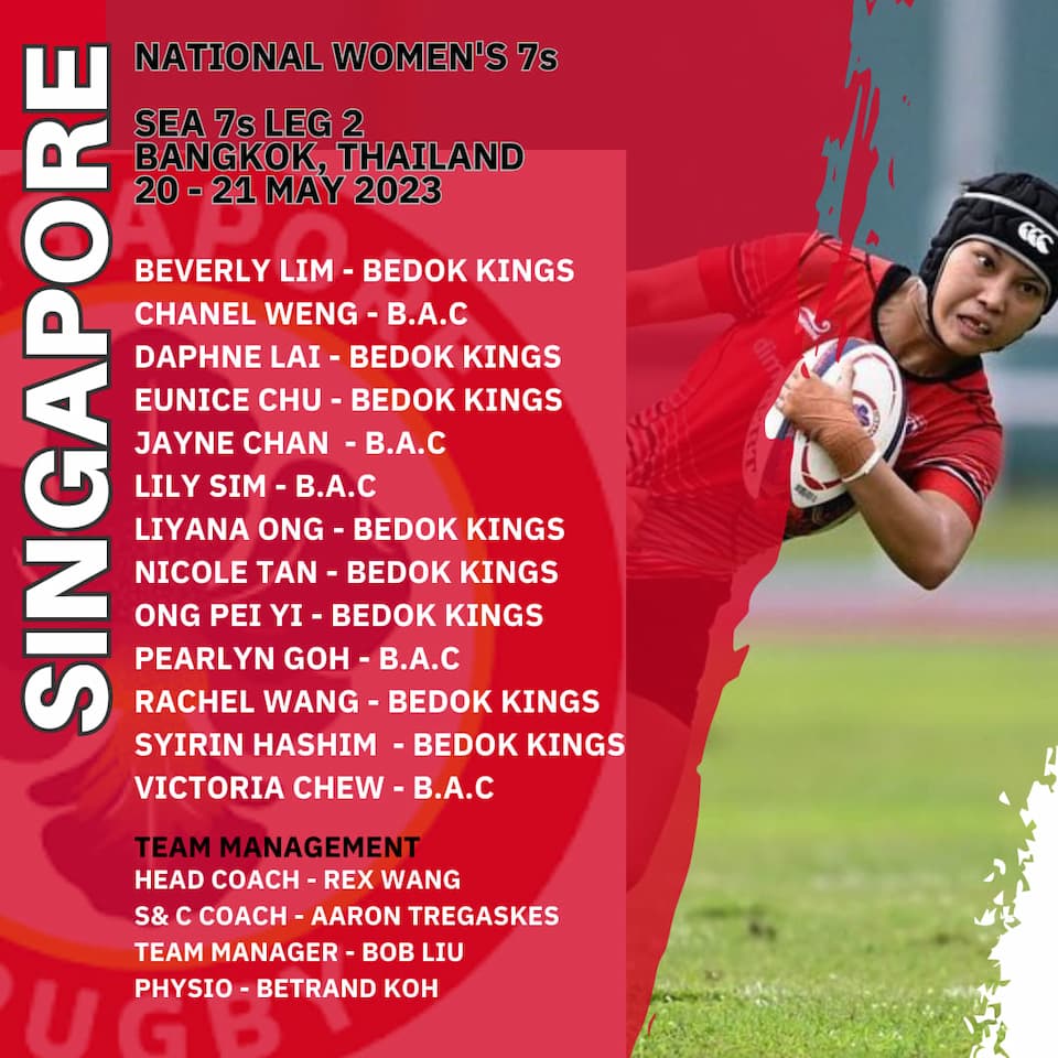 SEA 7s 2023 Leg 2 Singapore Women Team 7s