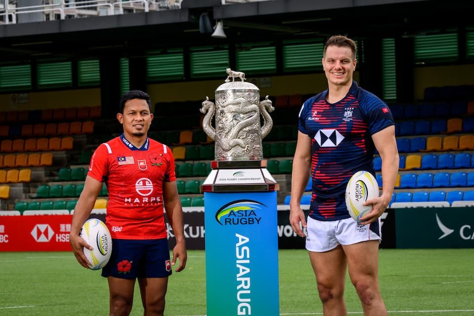 Hong Kong China vs Malaysia of Asia Rugby Men’s Championship 2023