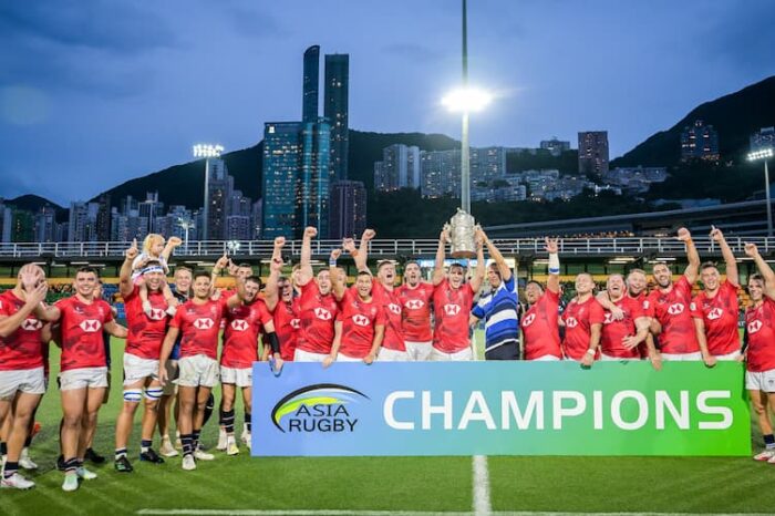 Hong Kong China Men Clinch 4th Straight Asia Rugby Men's Championship