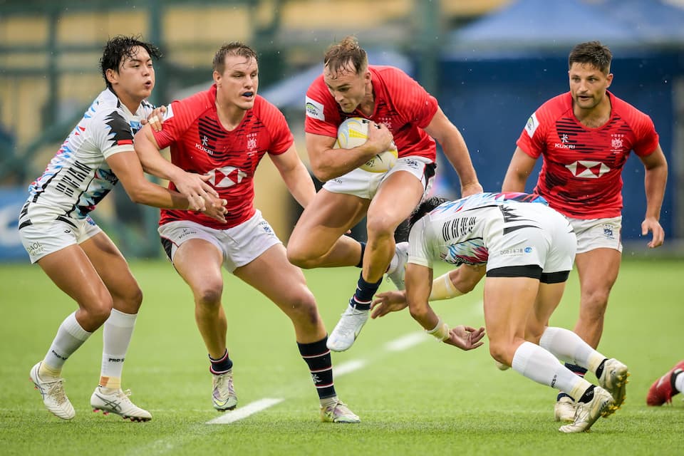 Hong Kong China Men Clinch 4th Straight Asia Rugby Men's Championship