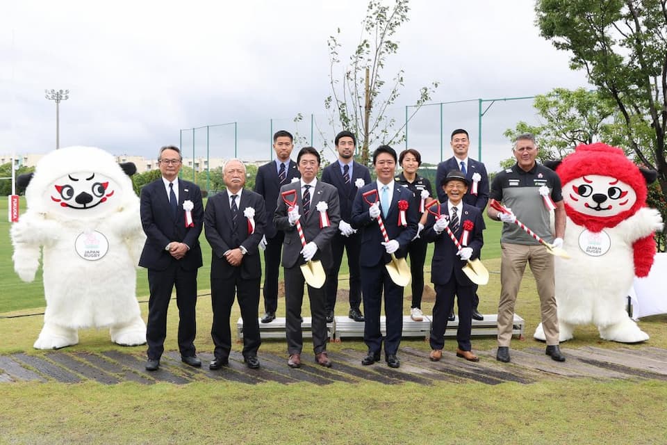 JRFU Opens Fukuoka Elite Rugby Training Centre - JAPAN BASE 