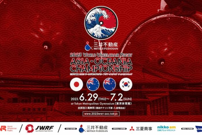 Mitsubishi Real Estate 2023 World Wheel Rugby Asia Oceania Championship
