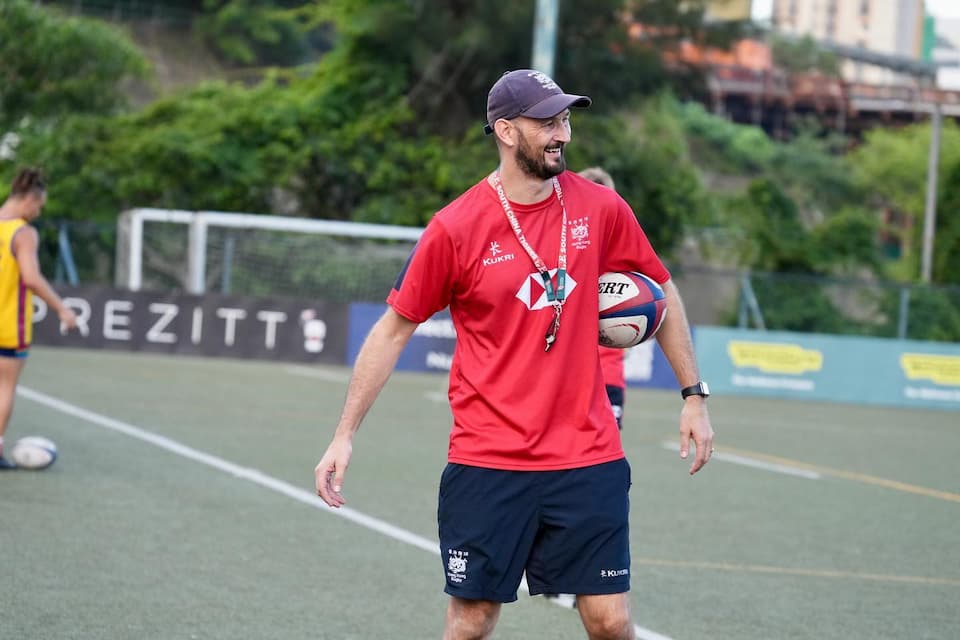 HKCR U20 Head Coach Logan Asplin - World Rugby U20 Trophy 2023