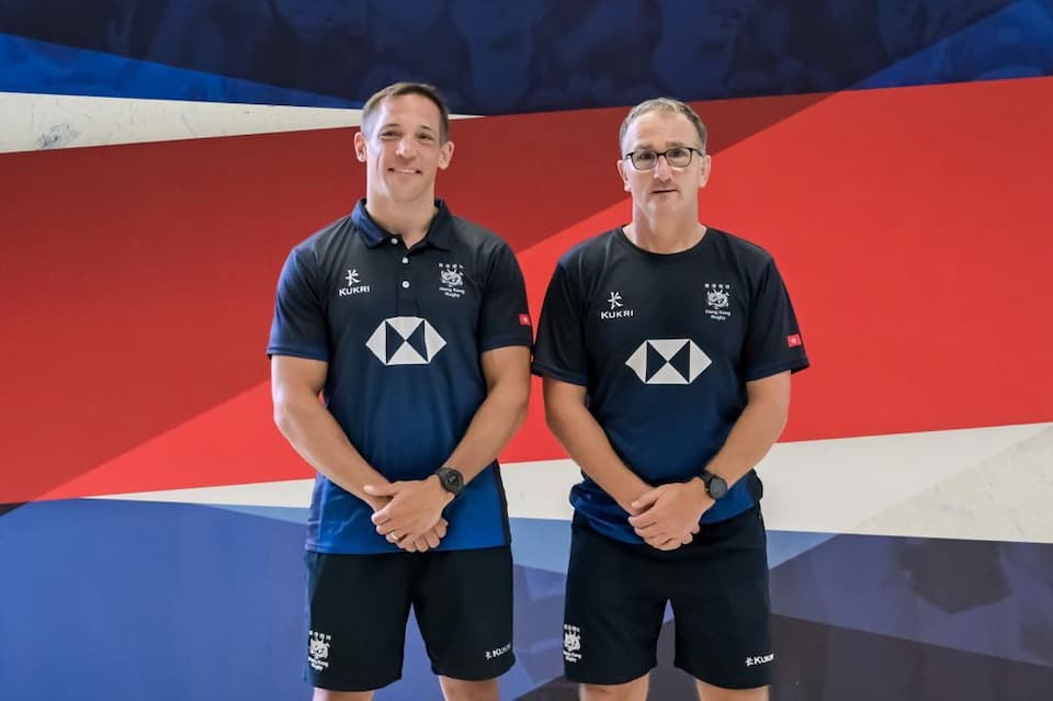 Head Coach Paul John and Women's Head Coach Andy Vilk - HKCR