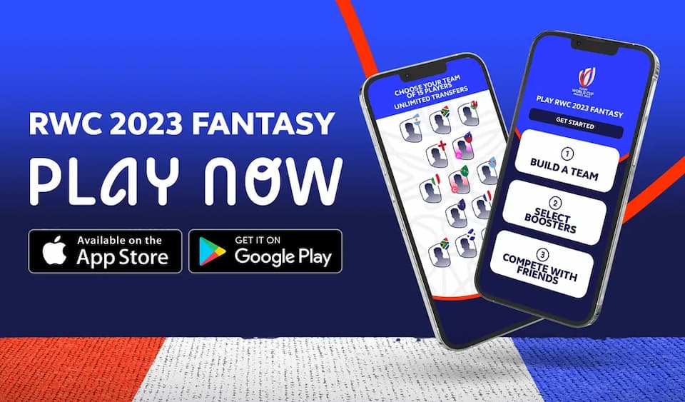 Rugby World Cup 2023 Fantasy game 