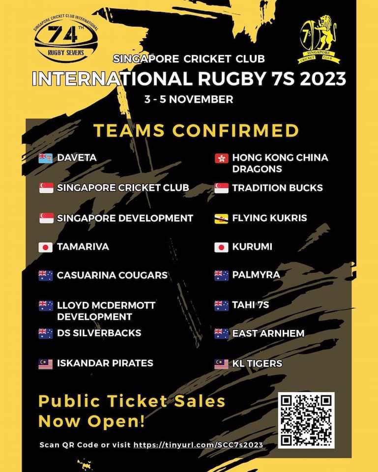 Invitational International SCC 7s 2023 - Confirmed Teams