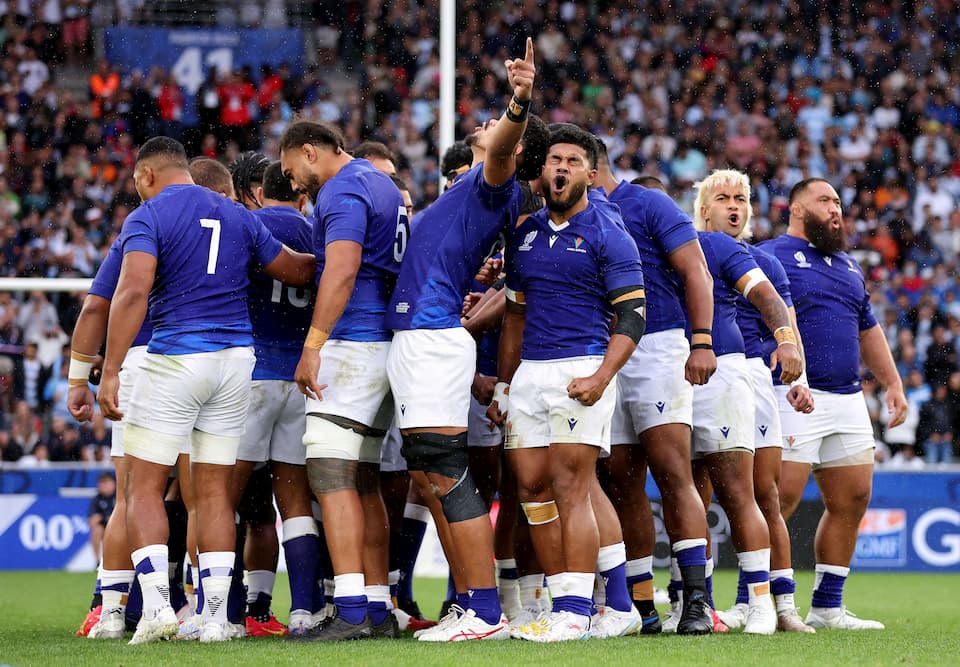 The Argentina vs Samoa Pool D RWC 2023 Match