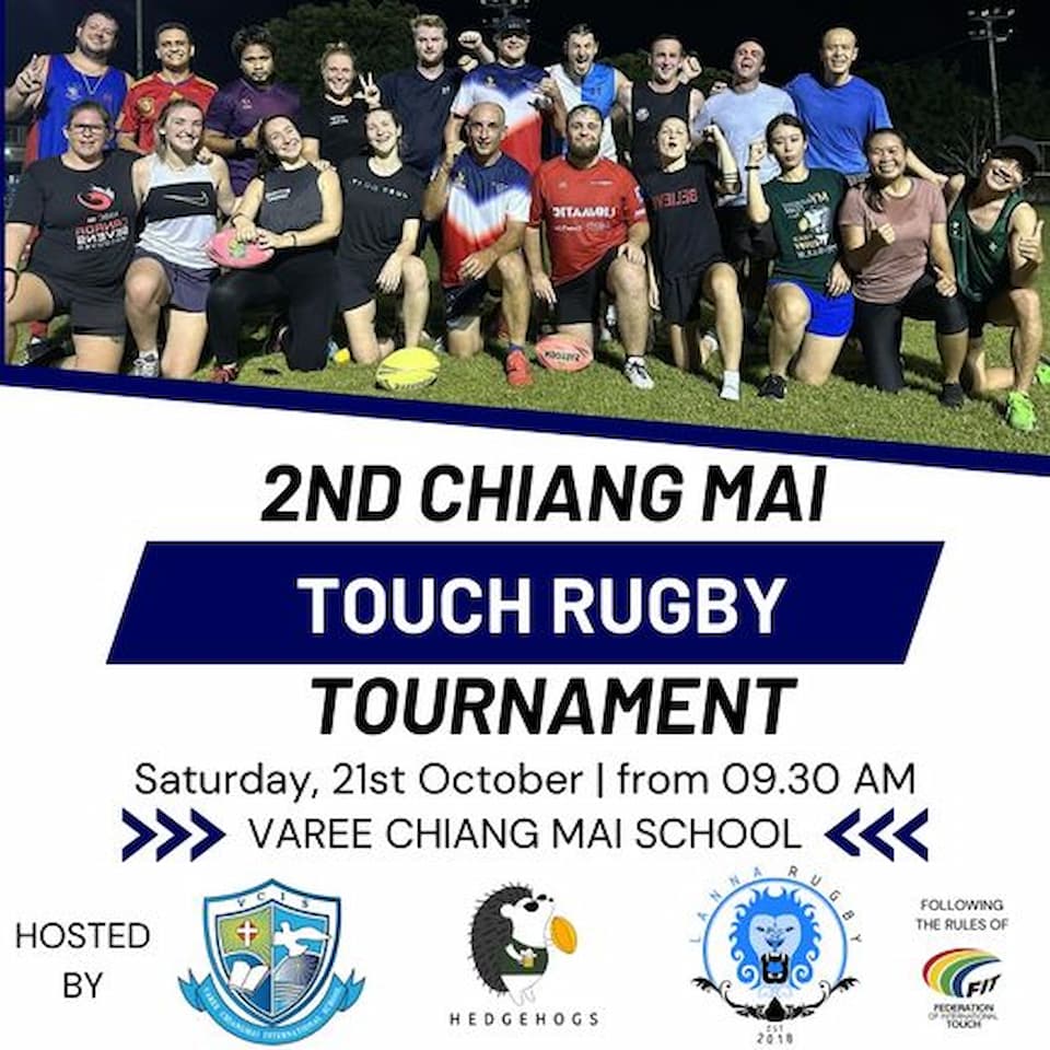 Chiang Mai Touch Rugby Tournament 2023