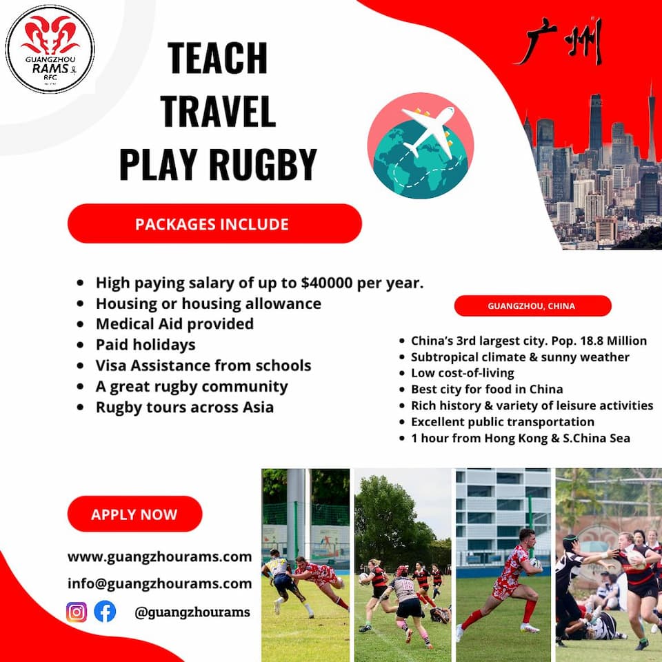 Guangzhou Rams RFC Rugby 2023 