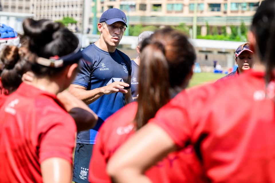 HKCR Women's Head coach, Andrew Vilk