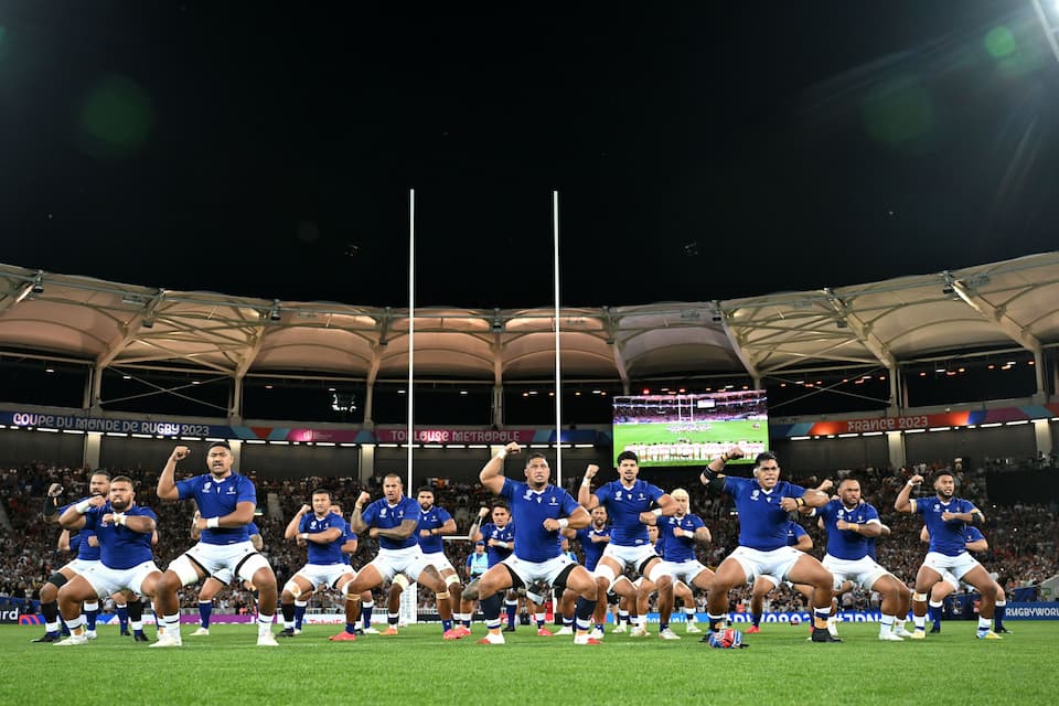 Samoa Siva Tau vs Japan RWC 2023 - Toulouse