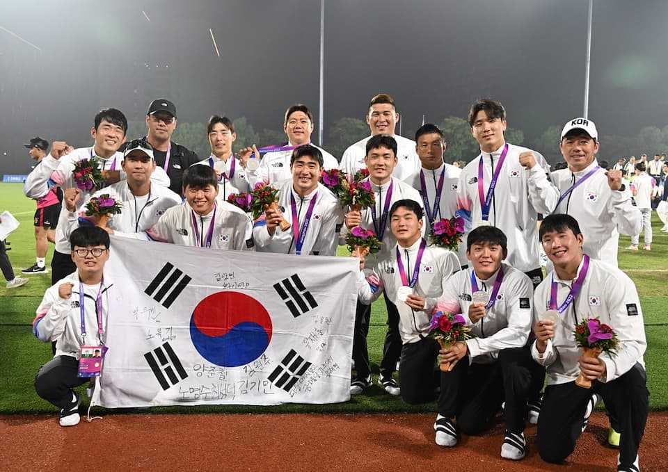 Korea Rugby Union - Silver For The Men's Rugby 7s - Asian Games