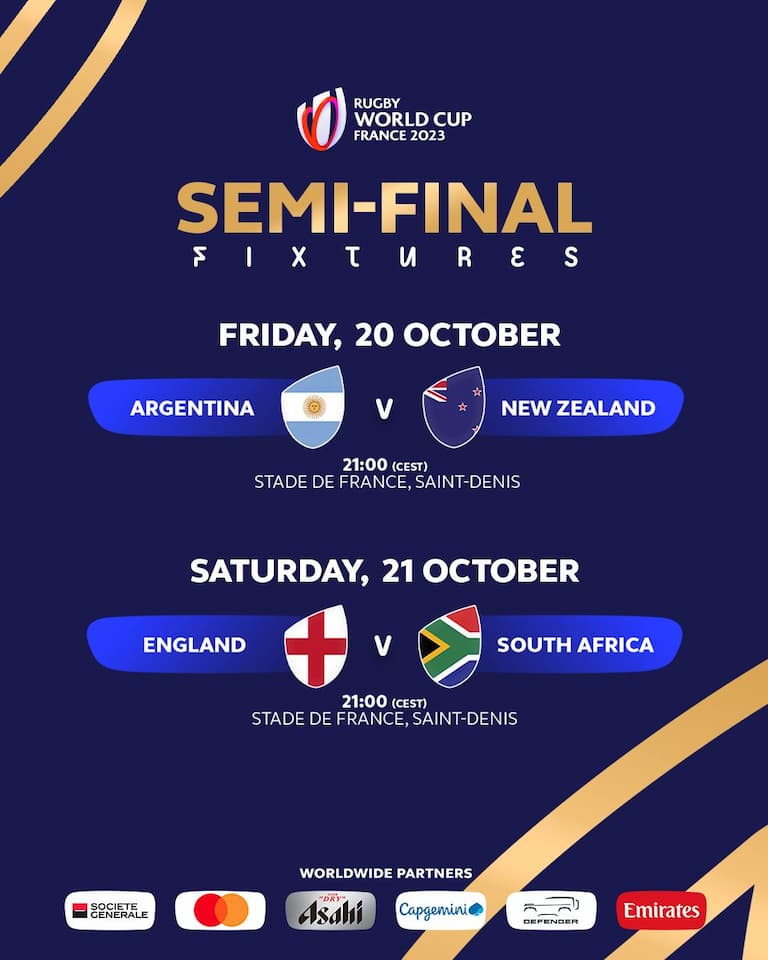 RWC 2023 Semifinals