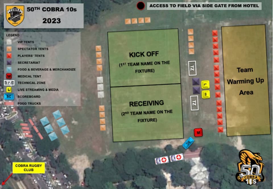 COBRA Tens 2023 venue Malayasia