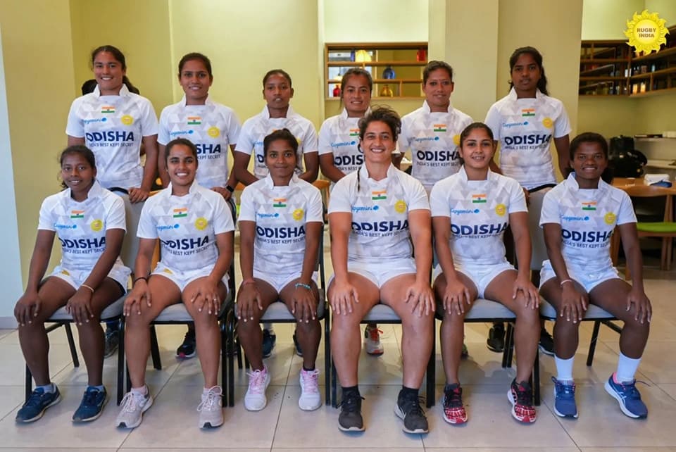 India 7s Rugby Women Asia Rugby Sevens Trophy 2023