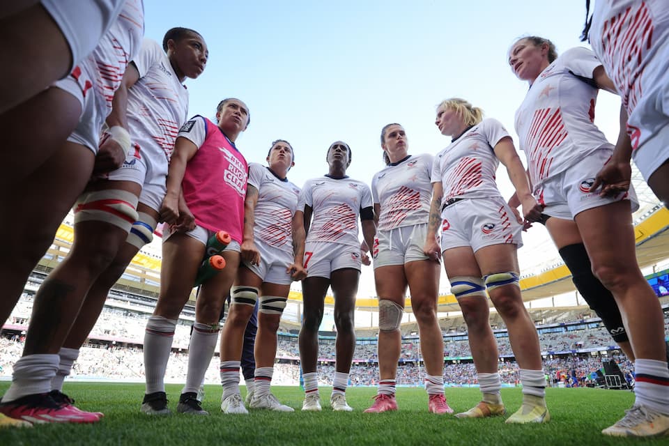 USA team Women's 7s - Cape Town 2023