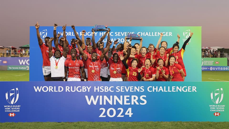 China Women Crowned Champions In Dubai - World Rugby HSBC Sevens Challenger 2024